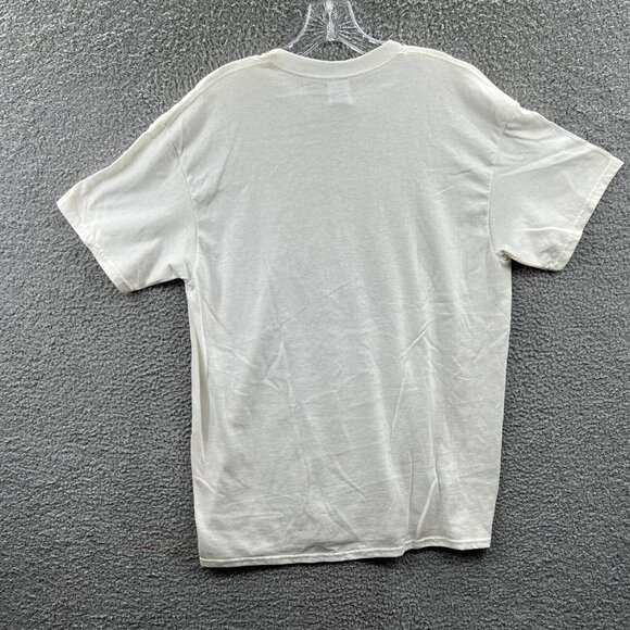 Soul Glo Womens Top Large White Coming to America Parody 80s Retro Tee Shirt - Picture 2 of 9